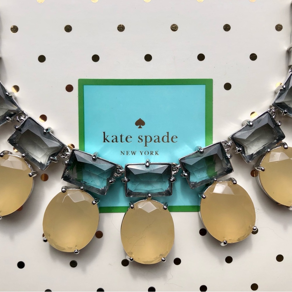 💖 RARE KATE SPADE BRIDAL HANCOCK PARK COLLAR NECKLACE